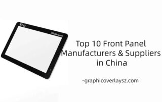 Top 10 Front Panel Manufacturers & Suppliers in China