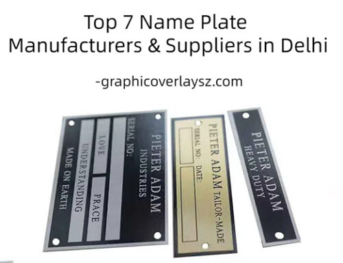 Top 7 Name Plate Manufacturers & Suppliers in Delhi