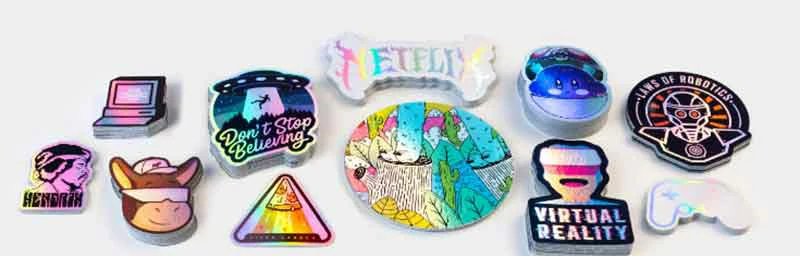 Holographic Stickers
