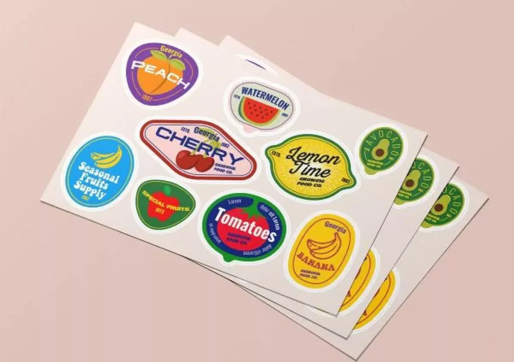 What are Kiss Cut Labels