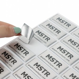 3M Adhesive 3D Clear Dome Waterproof Epoxy Brand Logo Sticker