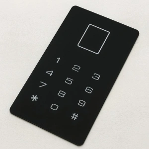 Custom Silk Screen Acrylic Panel for Fingerprint Lock