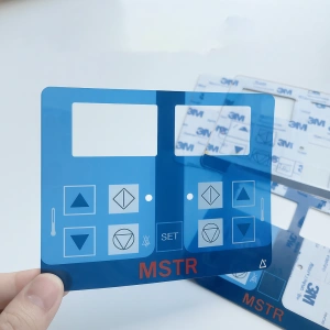 Digital Printing Self-Adhesive Polycarbonate Sticker Graphic Overlay