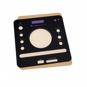 Polycarbonate Membrane Panel Sticker with Silk Screen Printing and 3M Adhesive