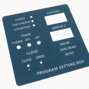 Silk Screen Printing Polycarbonate Membrane Overlay
