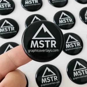 UV-Resistant 3D PU Domed Car Sticker