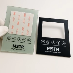 Waterproof Anti-Fingerprint 9H Tempered Glass Smart Thermostat Panel