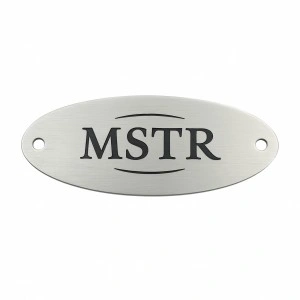 Anti-Corrosion Carved UV Print Metal Alloy Nameplate