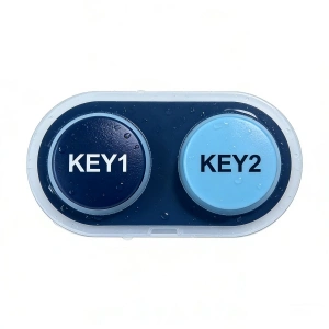 Custom 2-Key Premium Waterproof Membrane Switch
