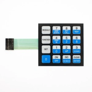 Custom Tactile Dome Flexible Membrane Switch Keypad