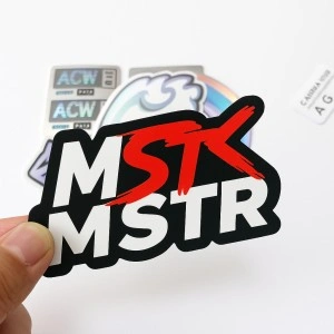 Custom Waterproof Die-Cut Car Logo VinylPVC Sticker