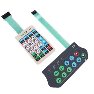 Flexible PET Membrane Tactile Switch Keypads