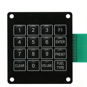 Gas Station Fuel Dispenser Preset Waterproof Keypad