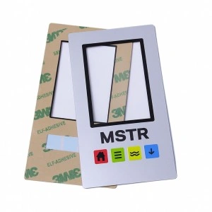 Matte Embossed Graphic Overlay Switch Panel