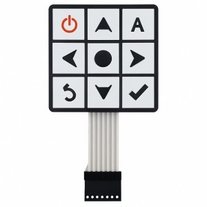 Tactile Matrix Machine Control Keypad